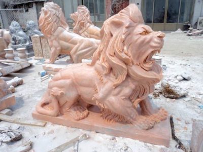 歐式石獅、石雕獅子、麒麟與墾荒牛 經(jīng)典動(dòng)物雕塑的藝術(shù)與匠心